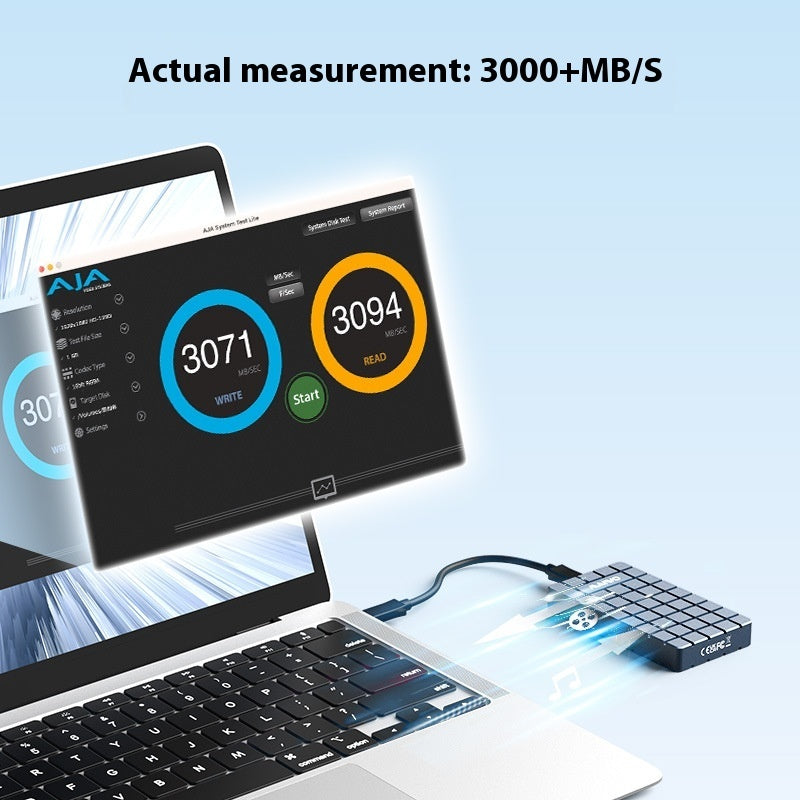 Hard Disk Box Solid State Mobile Compatible Lightning Notebook