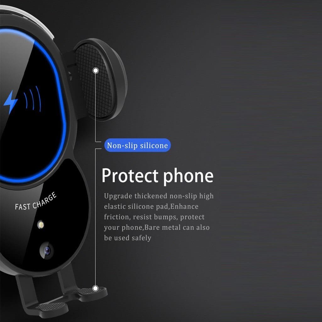 10W Wireless Automatic Clamping Mount Fast Charger For Your Car - FrozenBit