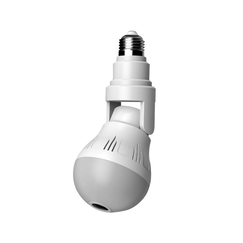 360° Panoramic Hidden Light Bulb Wifi Camera - FrozenBit