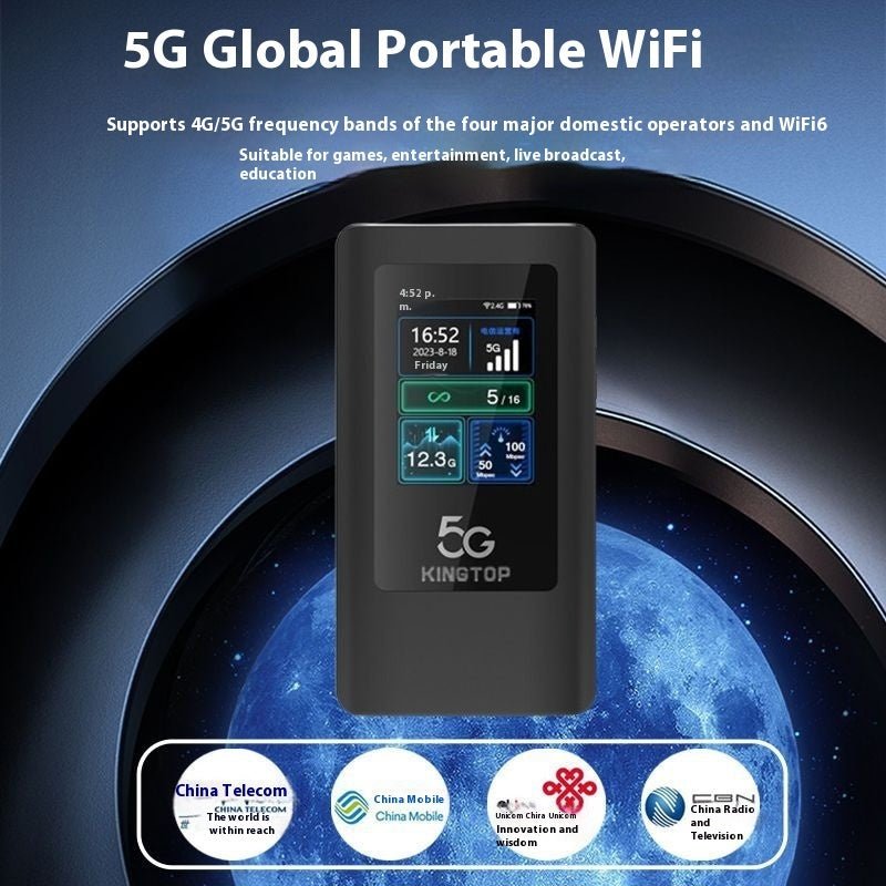 5G Netcom 4400 MA Portable Wi - Fi Router Wireless - FrozenBit