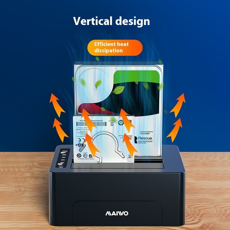 Hard Disk Dock Dual - disk 2535 - inch SATA Serial Hard Disk Copier - FrozenBit