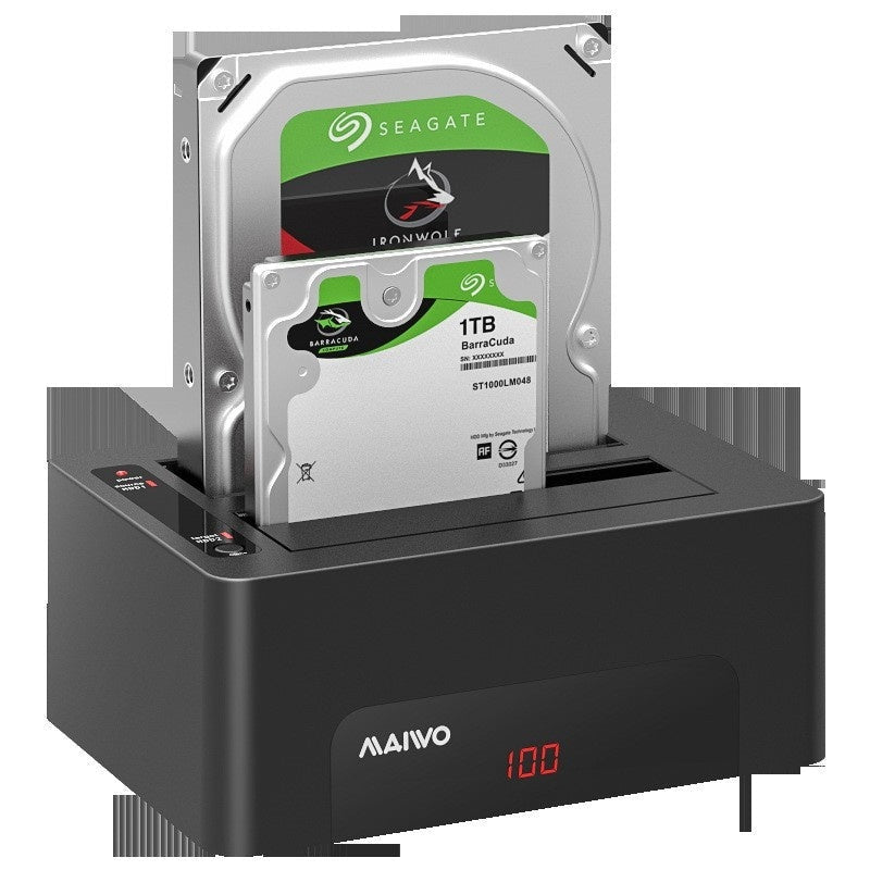 Hard Disk Dock Dual - disk 2535 - inch SATA Serial Hard Disk Copier - FrozenBit