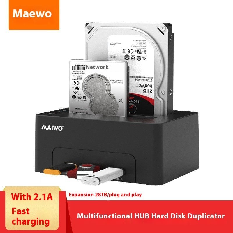 Hard Disk Dock Dual - disk 2535 - inch SATA Serial Hard Disk Copier - FrozenBit